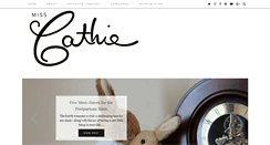 Desktop Screenshot of misscathie.com